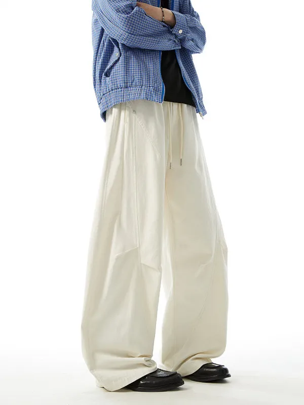 

Брюки TANGZ STUDIO American Deconstructed Bayonet: мужские повседневные брюки свободного кроя, рабочая одежда, драпированные брюки с широкими штанинами