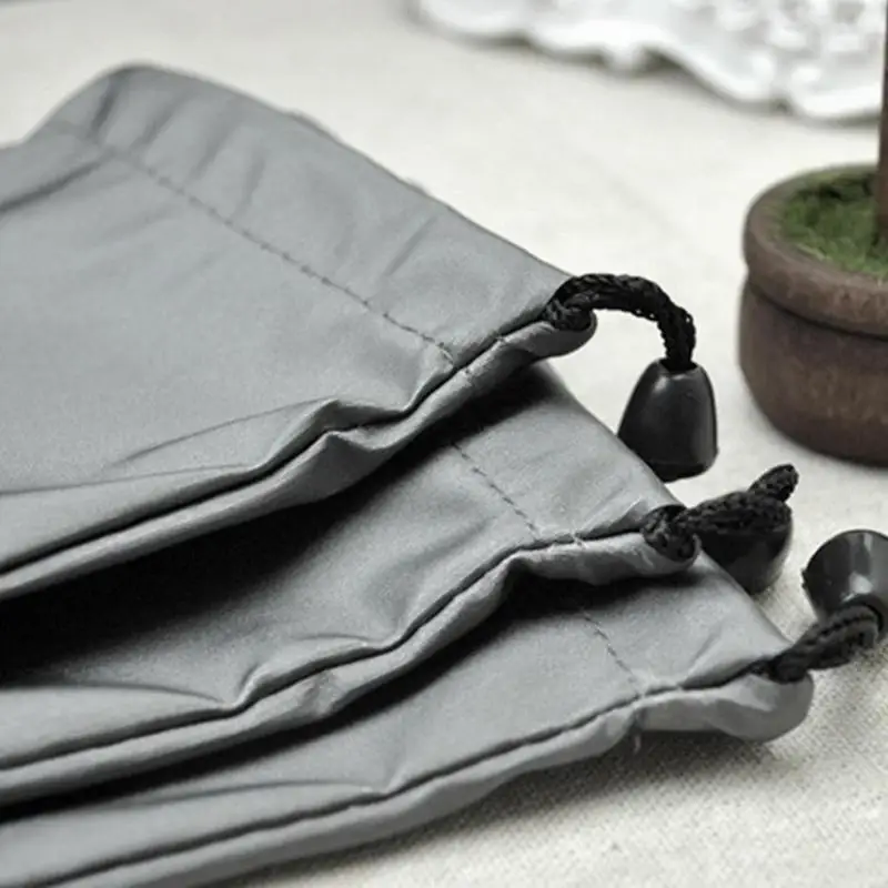 Small Protection Pouch Waterproof Fabric Bag For Earbuds USB Cable MP3