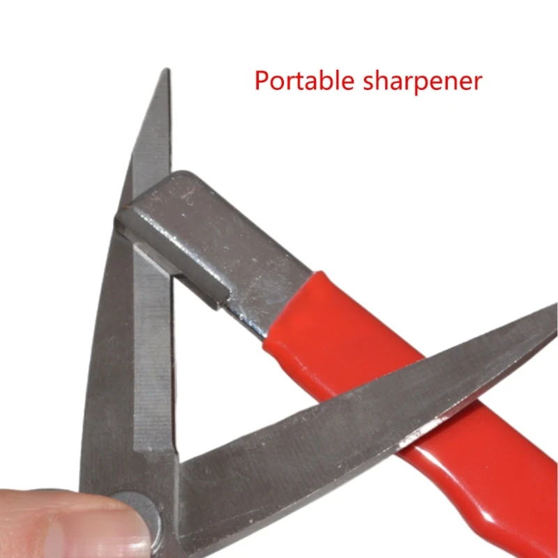 Portable Sharpener Pocket Knife Sharpening Stone for Kitchen Outdoor Camping BBQ Tool Sharpener Polishing Tool KXRE