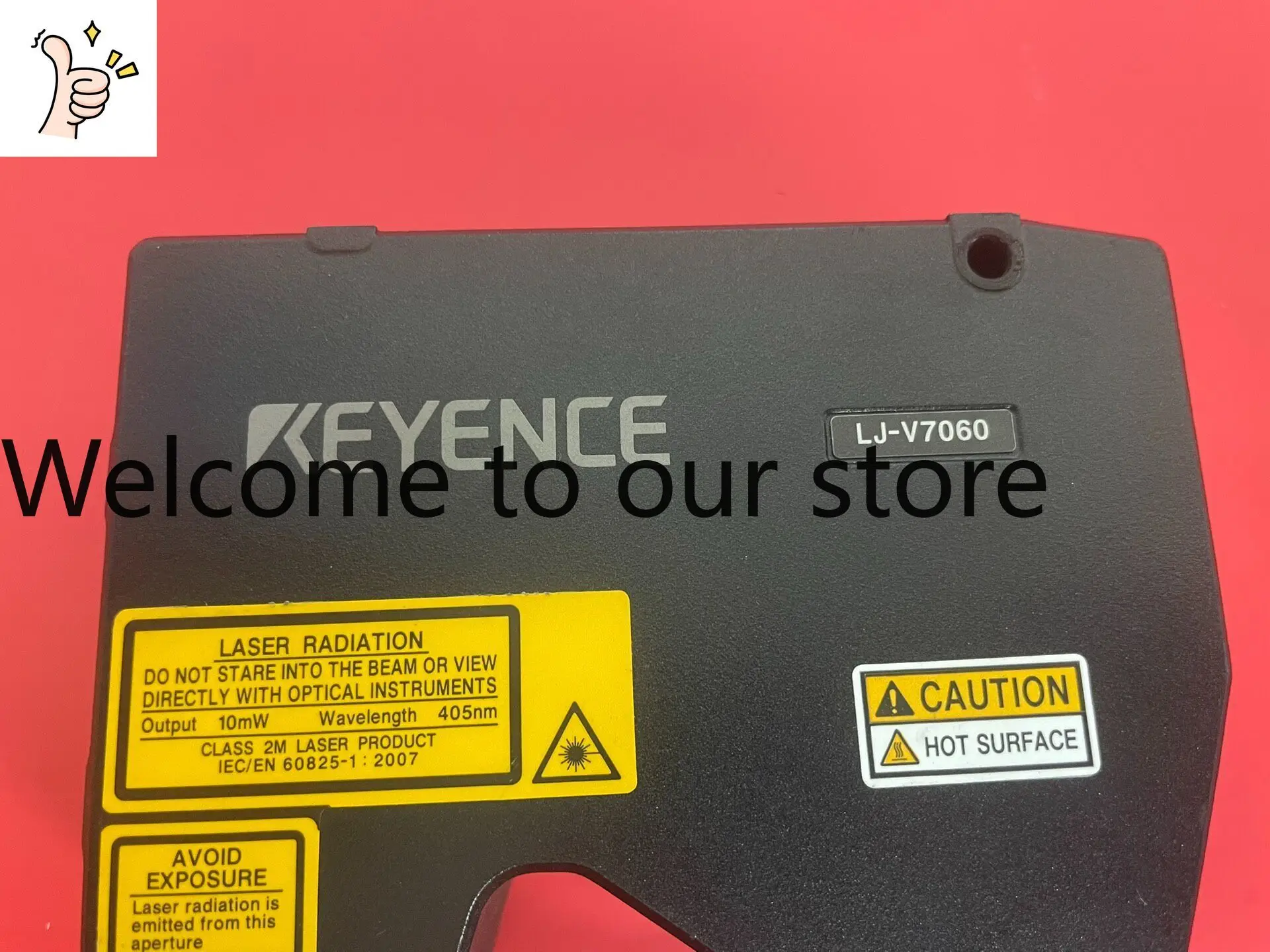 KEYENCE laser profile sensor, model LJ-V7060, several