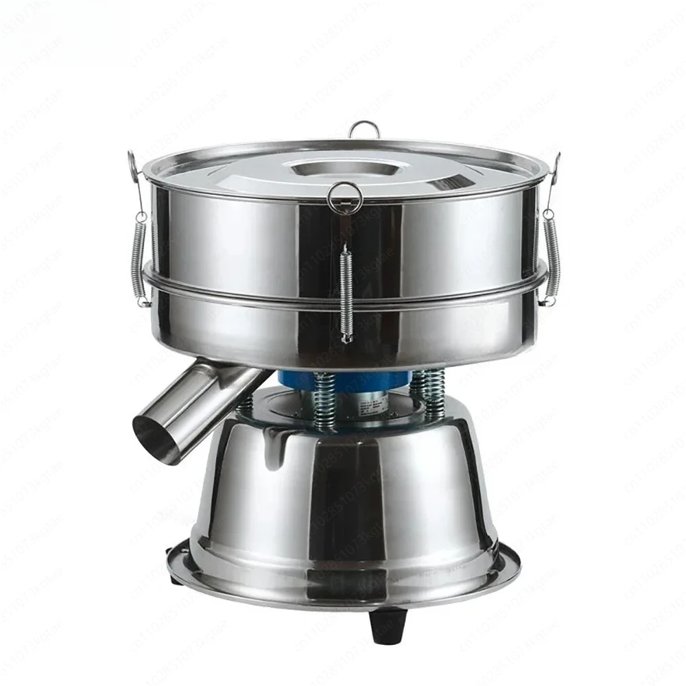 Vibrating Screen Small Vibration Screening Machine Stainless Steel Powder Machine Rotary Automatic Separation Powder