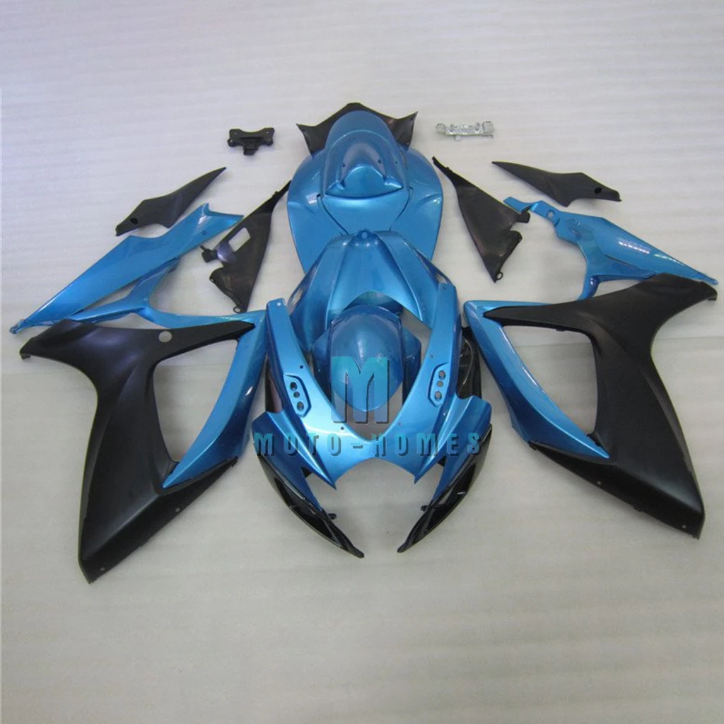 Prime Injection Fairing Kits for GSXR600 GSXR750 2006 2007 K6 GSXR 600 750 06 07 K7 ABS Plastic Motorcycle Rebuild Blue