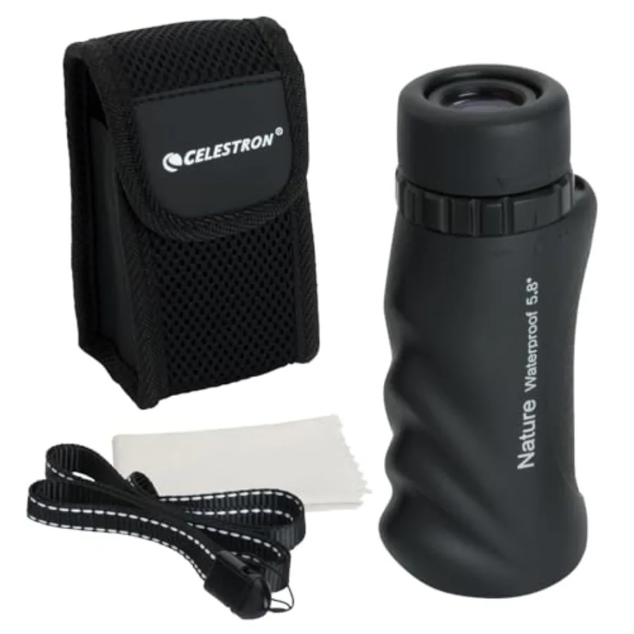 

Nature 10x25 Monocular Ideal for Hiking and Wildlife Viewing Multi-Coated Optics 25mm Objective Lens BaK-4 Prism Twist-Up Eyecu