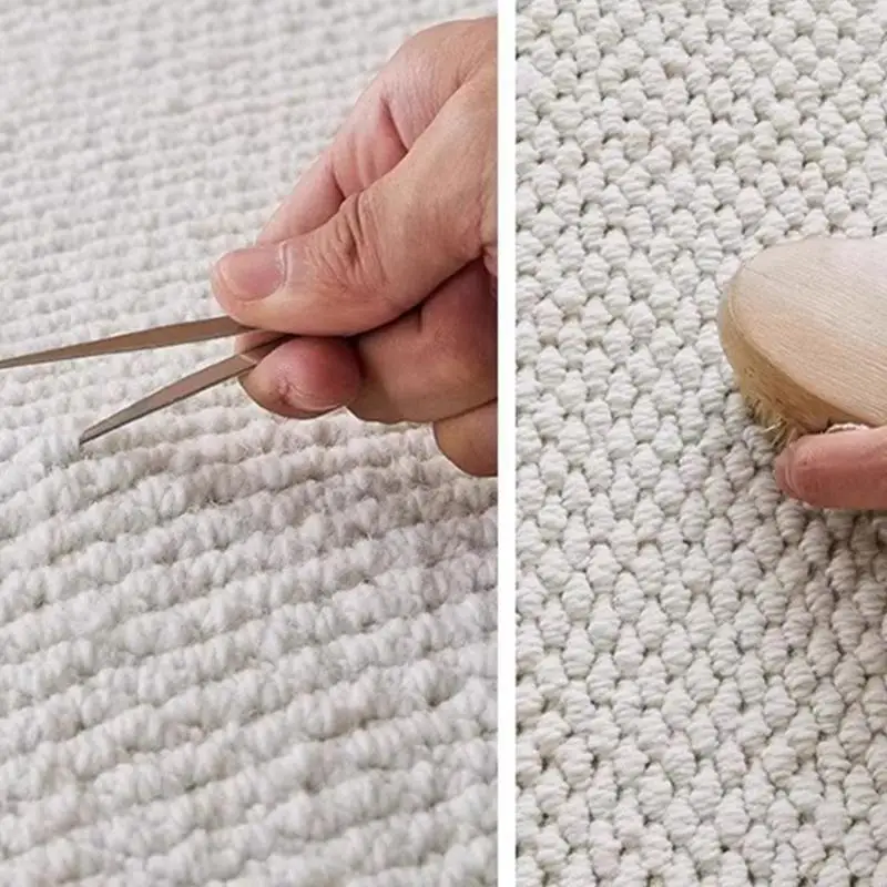 Kx4b Natural Fiber Fluffier Area Area Rug For Room Bedroom Surfaces Antislip Kamar