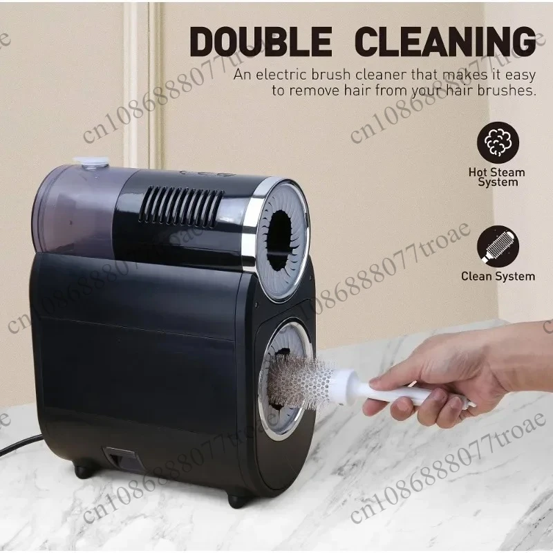 Portable Automatic Comb Cleaner Professional Salon Brush Cleaner and Steam Integrated Machine for Cleaning and Drying
