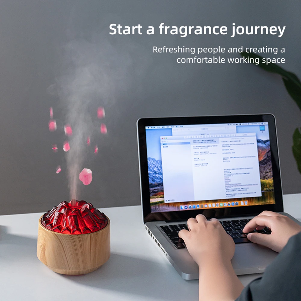 300ml Mini Humidifier, Colorful, Cool Mist, USB Powered Perfect for Desk Bedroom Indoor Plant Quiet Colorful Night Light