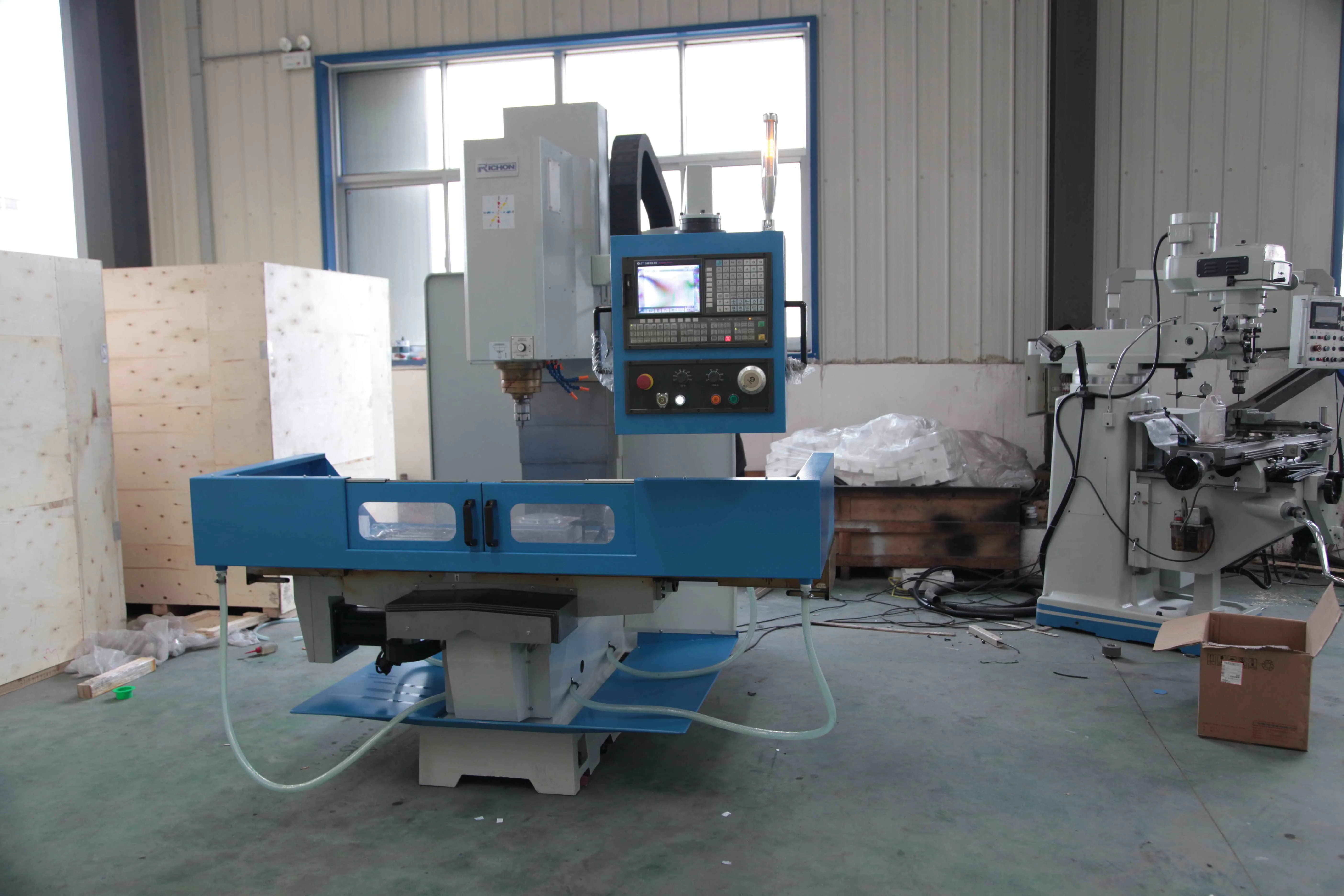 NCM-1050 Bed Type Cnc Vertical Hine For Metals Milg Center