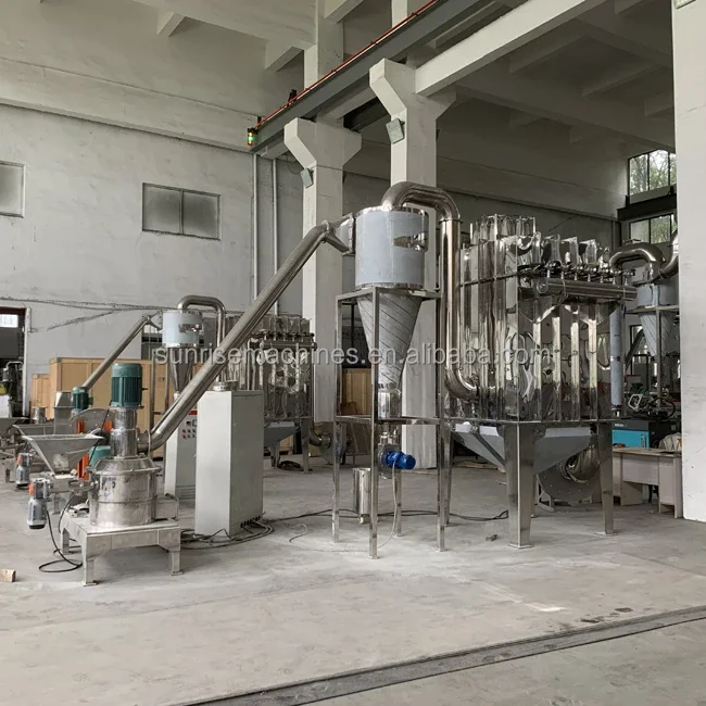 China Food Making Milling Spice Flake Wax Cocoa Shell Black Pepper Ultra Fine Micron Powder Grinder Grinding Machine image 3