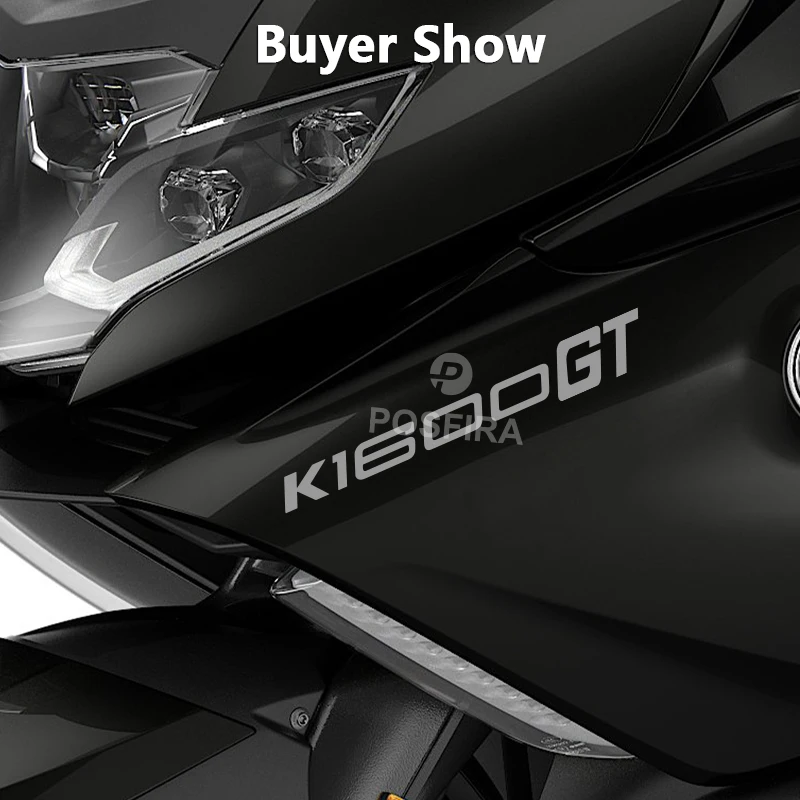 POSFIRA Stiker Motor Bercahaya Stiker Vinil untuk BMW K1600GT K1600 K 1600 GT 2011-2025 2024 2023 2022 2021 2020 Aksesori