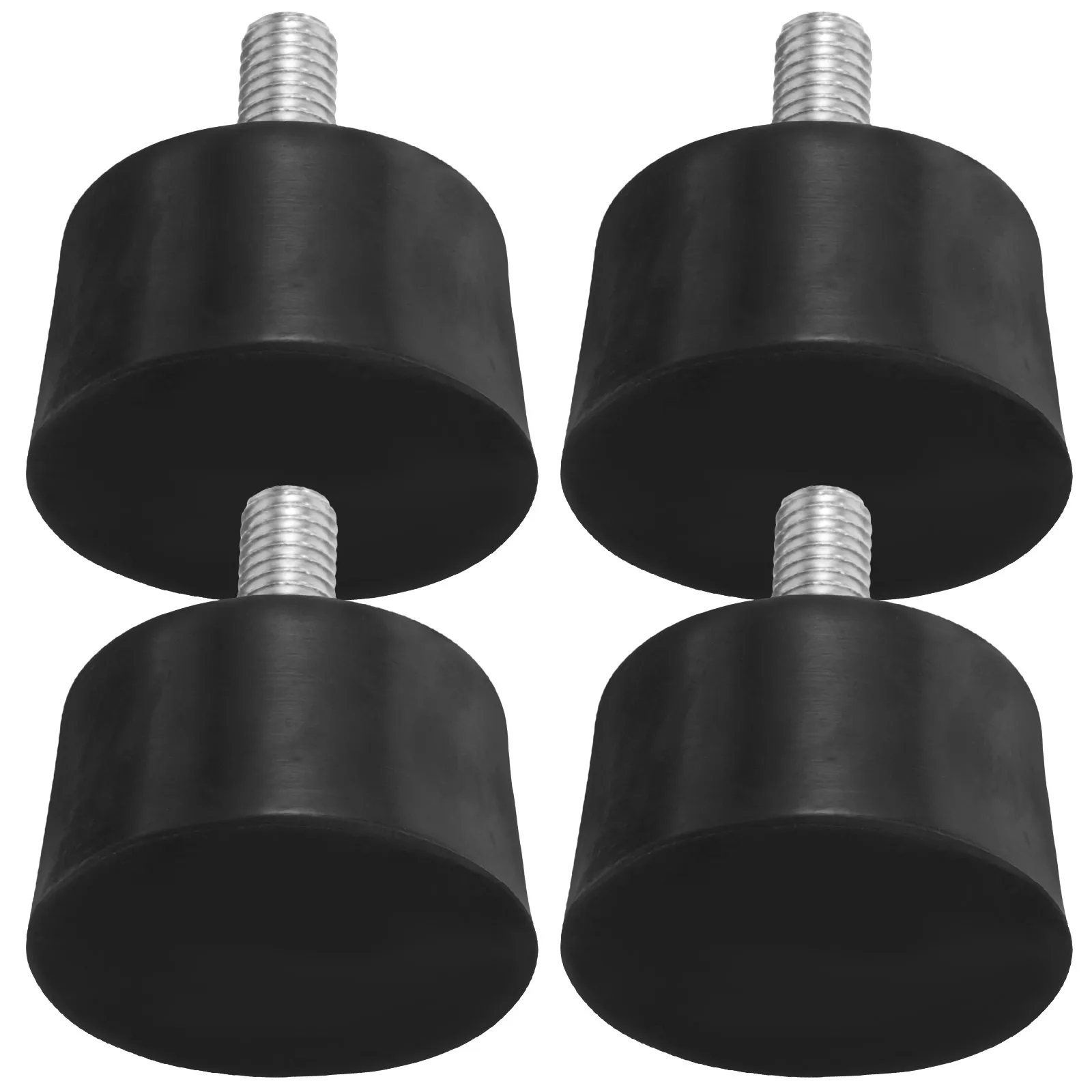 4pcs Rubber Feet Levelers Adjustable Furniture Leveling Pads For Table Chair Sofa Cabinet Floor Protection Durable Compact