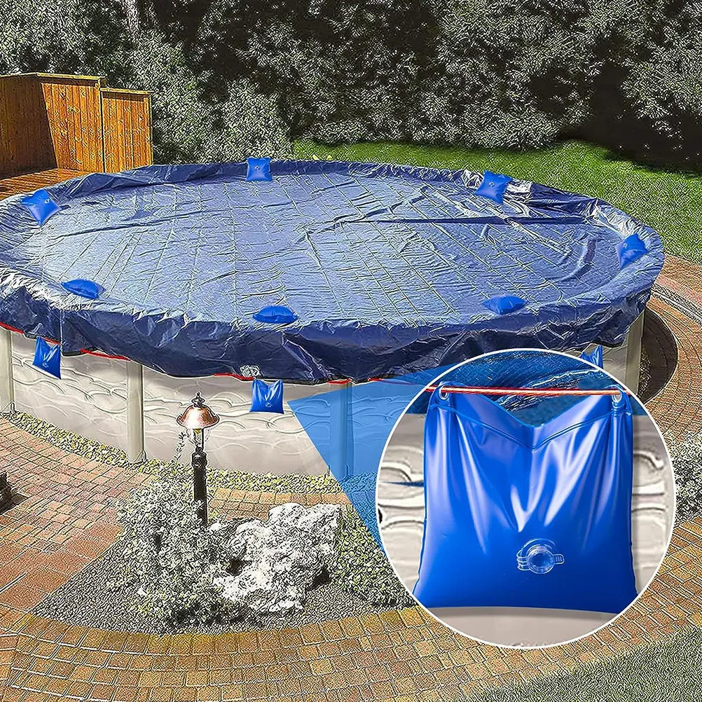 

8Pcs Pool Cover Bags Large Design Winterizing Tool for Above Ground Pools Stylish and Practical Accessories Pool Hanging Bag