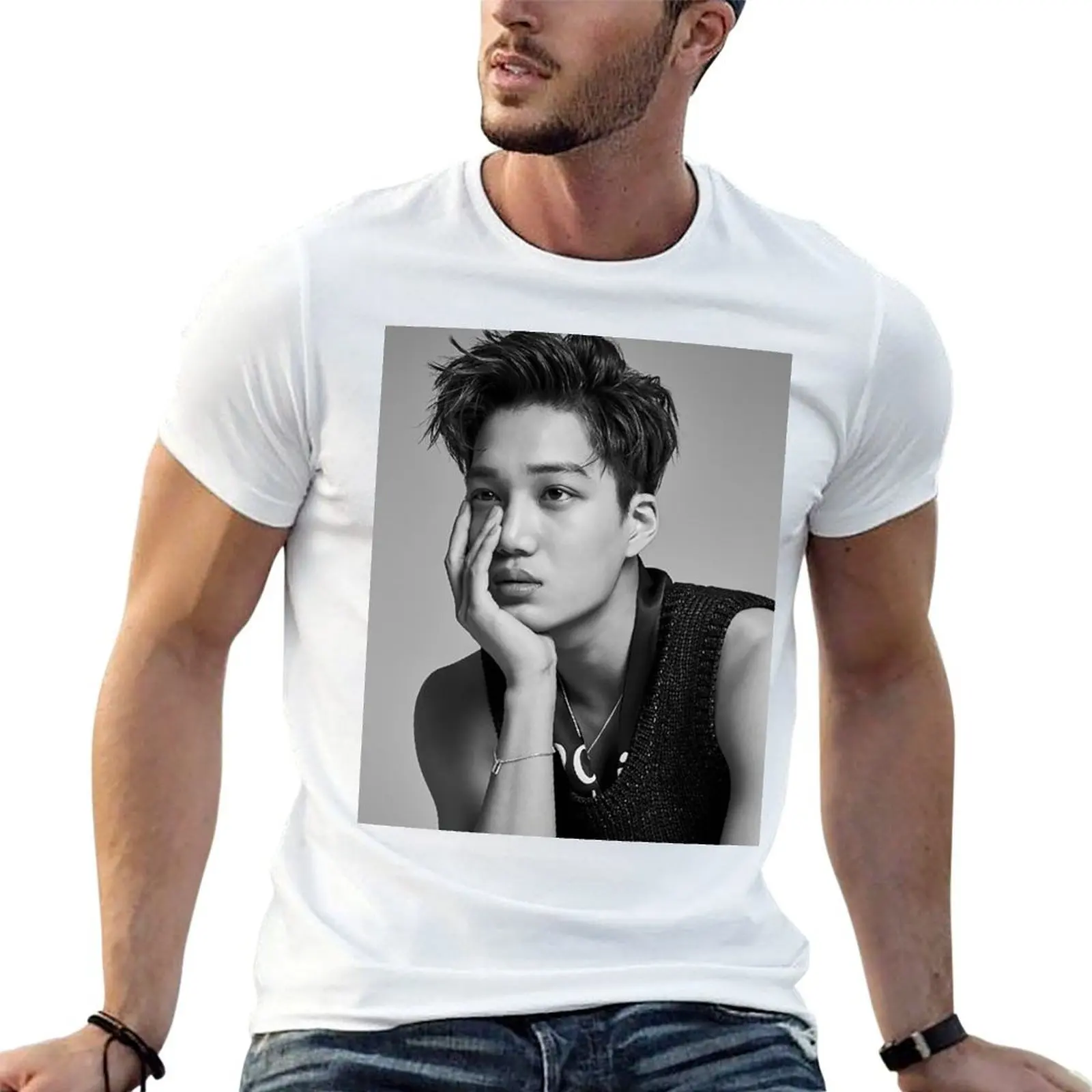 

Kai T-Shirt t shirts for man pack cotton man graphic t shirt mens graphic t shirts T-Shirt