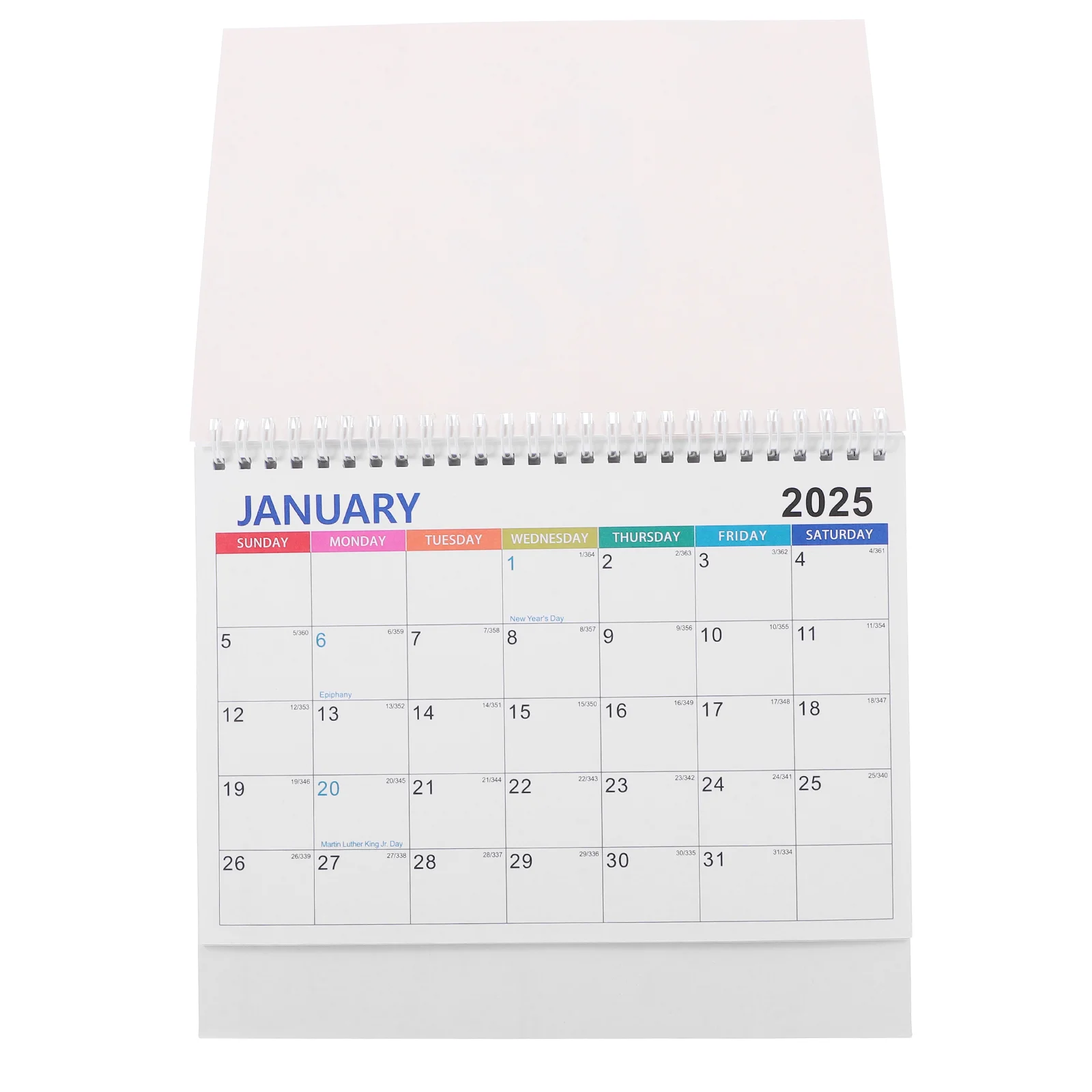 2025 Desk Flip Desktop Calendar Calender Max Large Calander Standing for Calendars