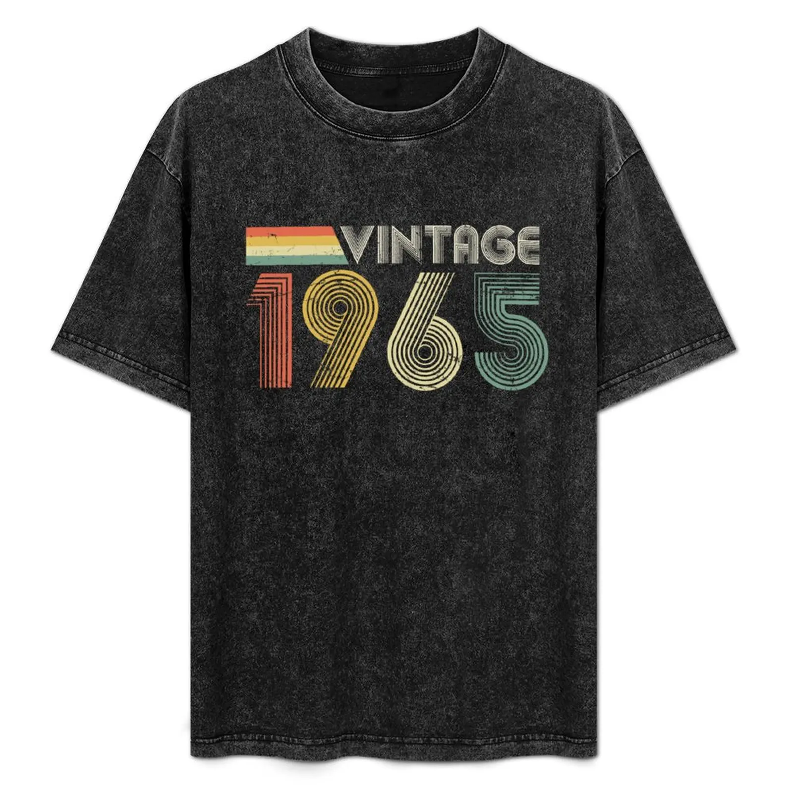 

Vintage 1965, 60th Birthday Gift T-Shirt Durable Work Wear T-Shirt