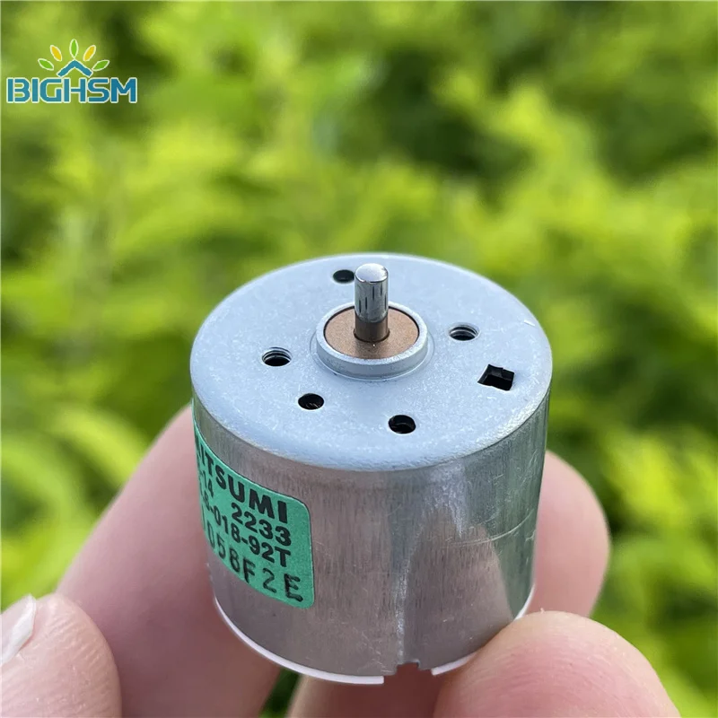 MITSUMI M22E-10 11/12 6 극 로터 310 DC 모터, 마이크로 22mm, 3.7V-6V 고속 엔진, 문신 기계 면도기