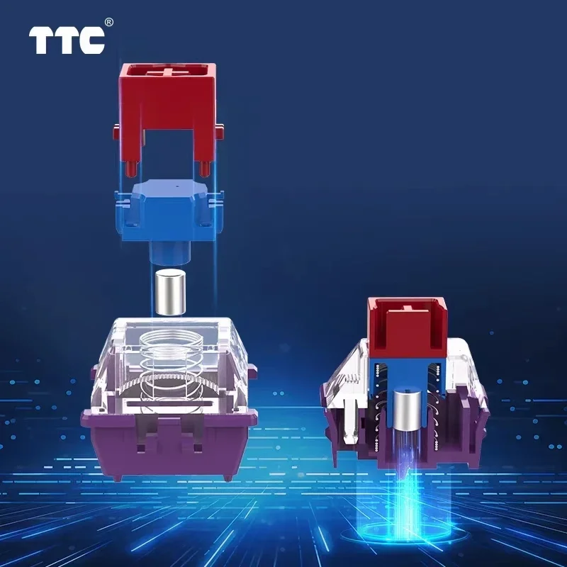 Imagem -03 - Ttc King of Magnetic Switches Gaming Magneto Swicth Key Switch Alto Desempenho e Estabilidade