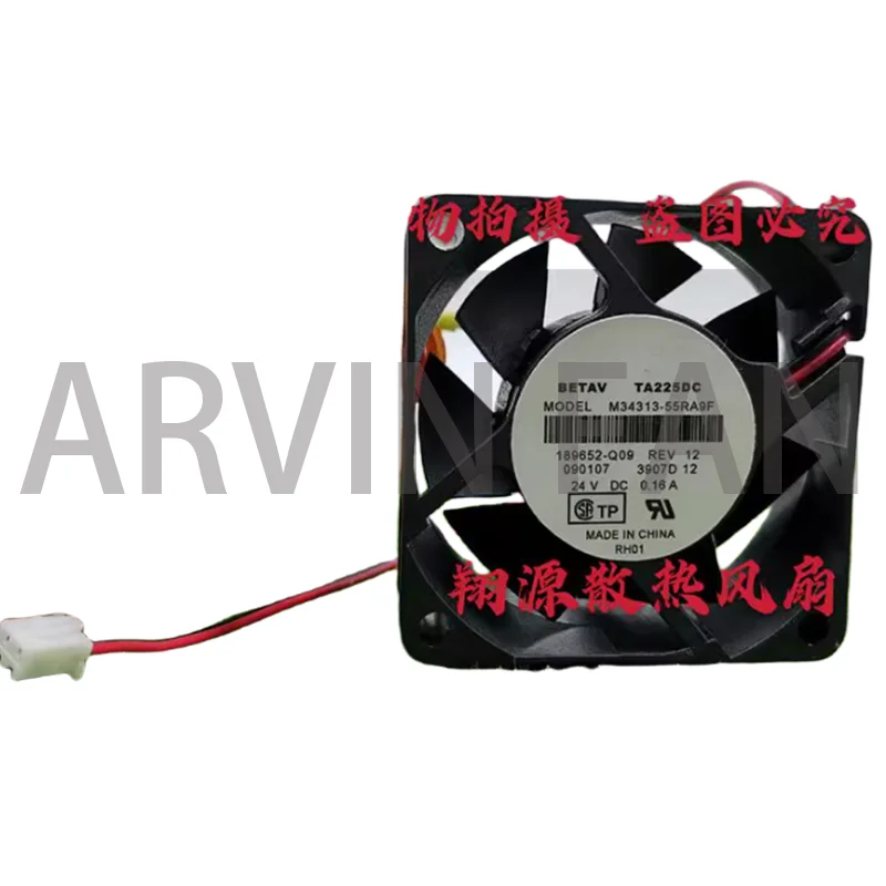 

TA225DC M34313-55RA1F/3F/9F/11F 24V 6cm6025 Охлаждающий вентилятор