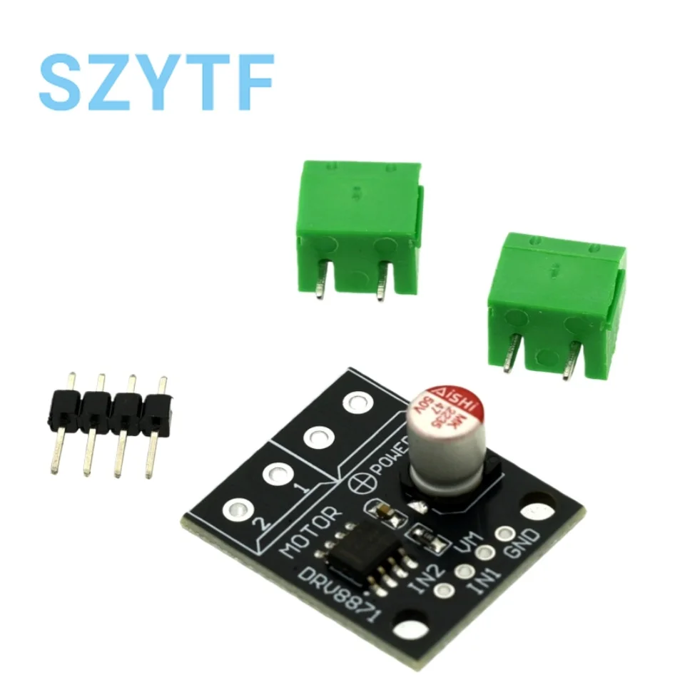 DRV8871 3.6A DC-Motortreiber-Modul PWM-Steuerung 6.5V-45V Bürstenmotor-Treiber Hochstrom für Intelligente Fahrzeuge und Robotik – Detail 1