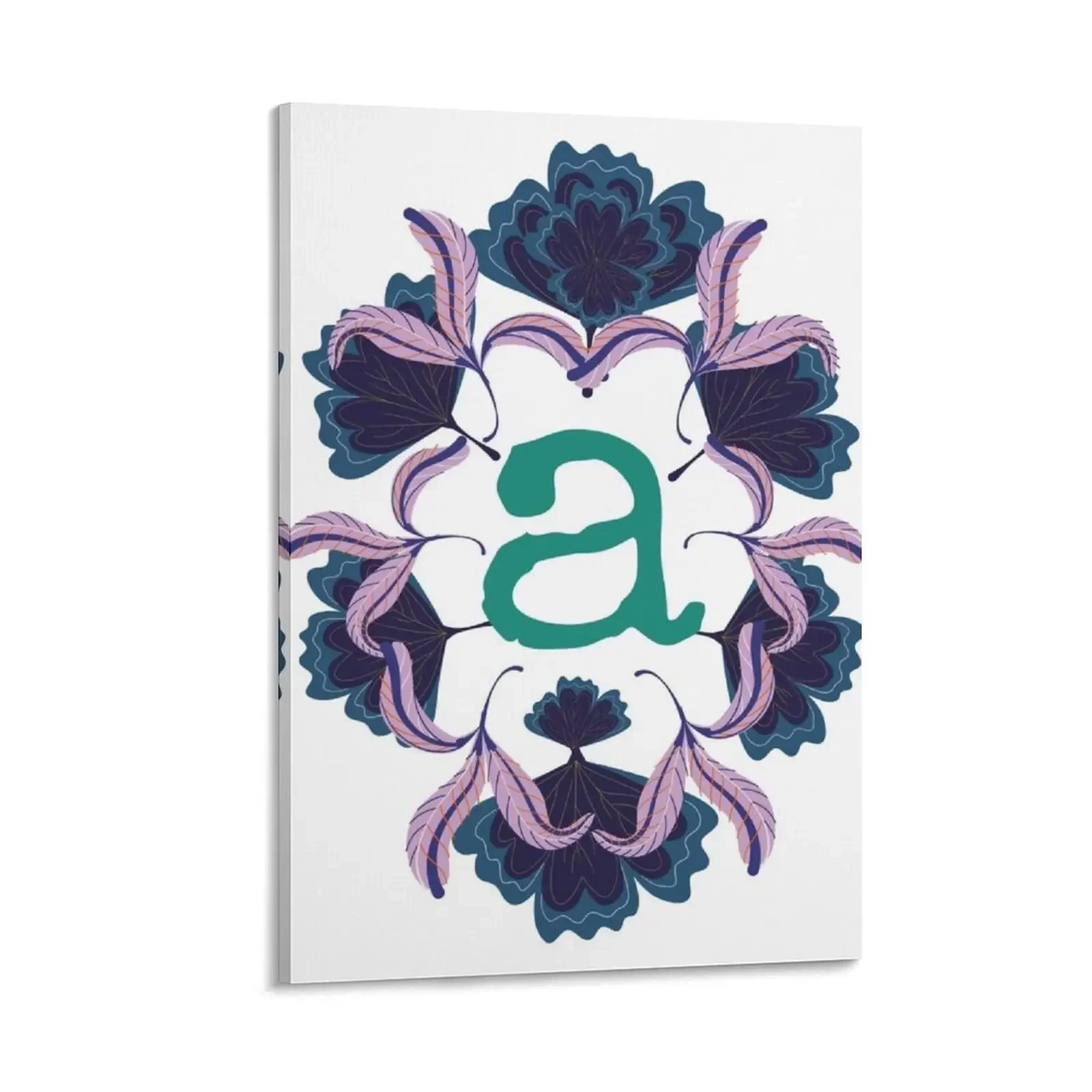 

valentines letters - Botanical Alphabet Canvas Painting posters painting paintings wall decor