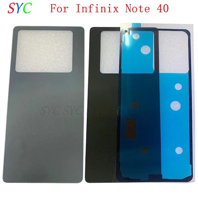 

Rear Door Battery Cover Housing Case For Infinix Note 40 Back Cover with Logo Repair Parts