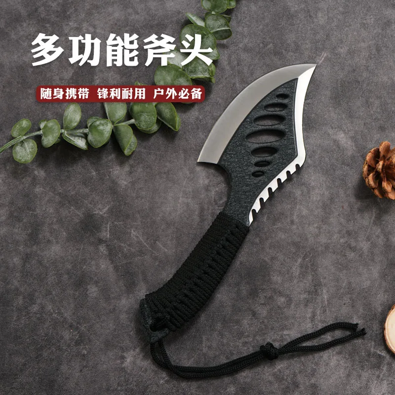 BAKULI axe outdoor opener axe, felling axe woodworking axe knives, tree felling home firewood chopping bone cutter