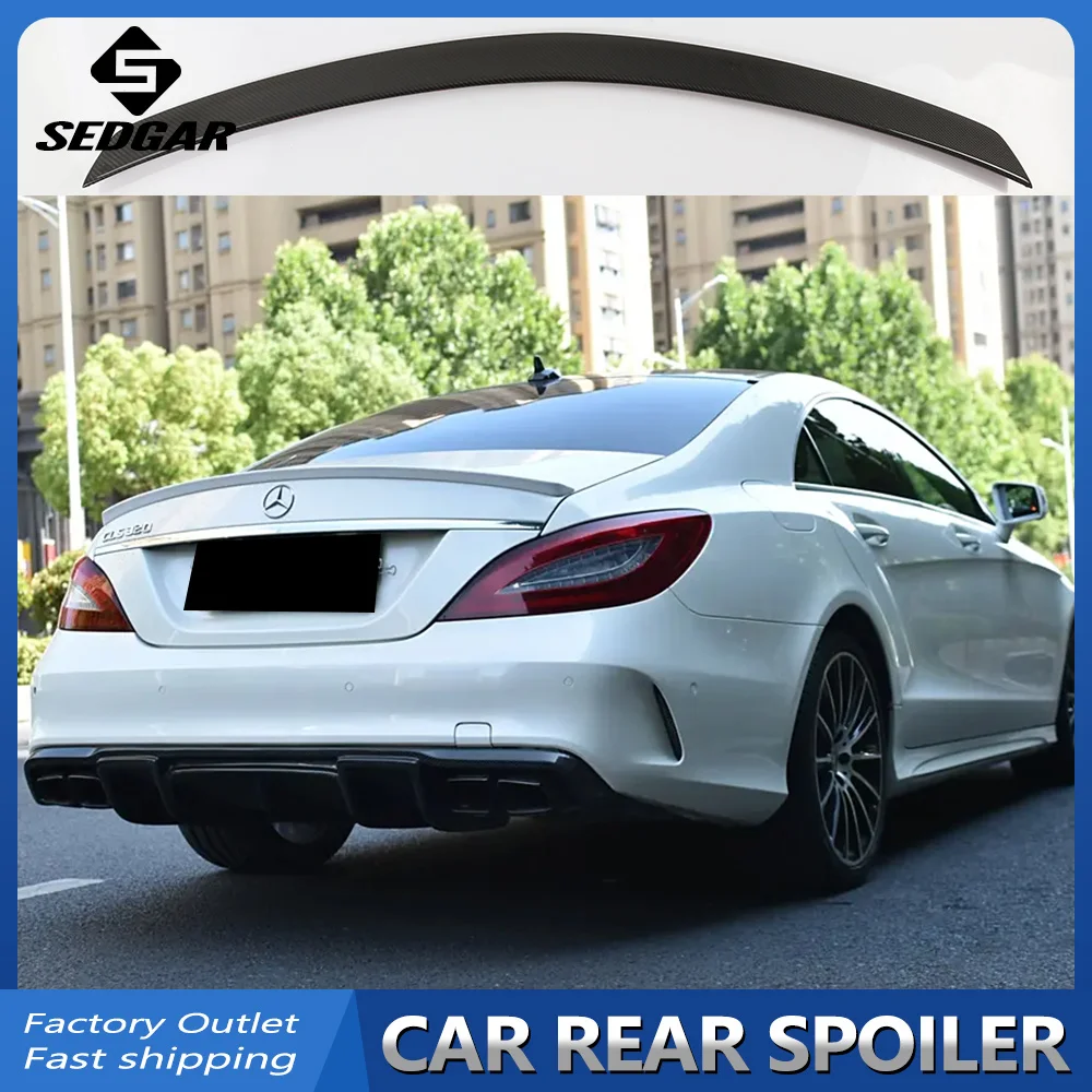 

Подходит для 2012-2017 Mercedes CLS Class W218 C218 спойлер багажника CLS 260 300 320 350 AMG высококачественный Неокрашенный спойлер из АБС-пластика