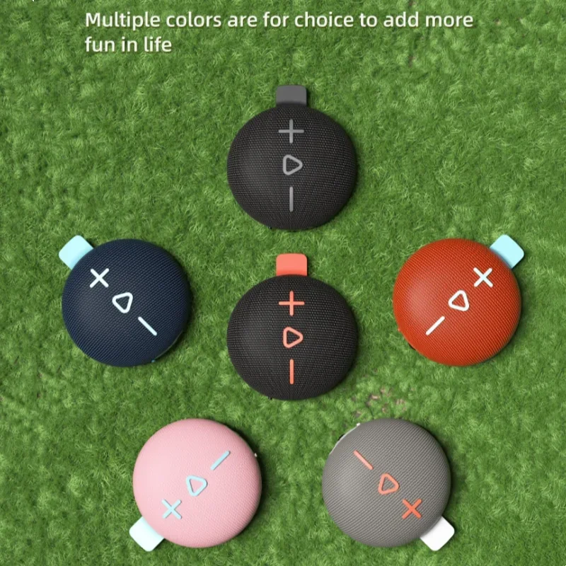 New Portable Powerful Bluetooth Speaker Wireless Waterproof IPX5 Portable Mini Bt Wireless Outdoor Soundbox for Riding Hiking