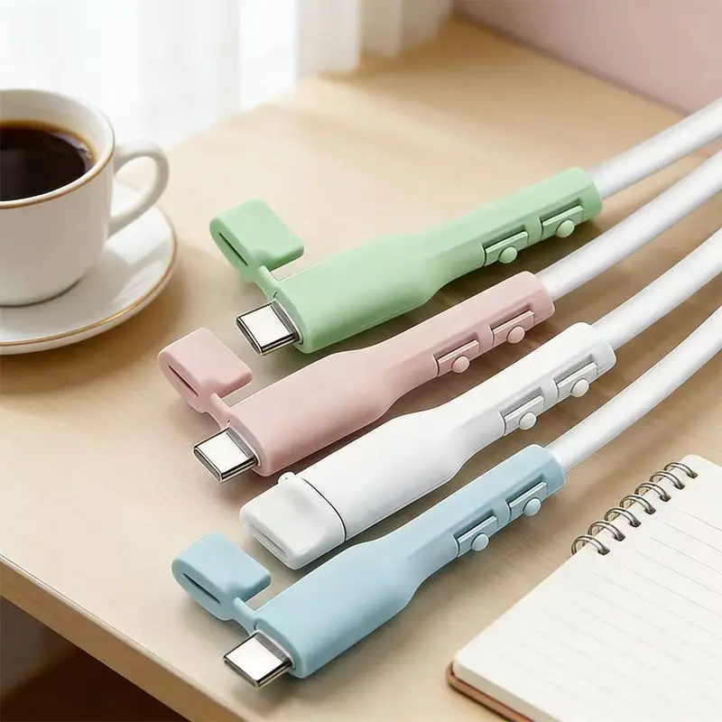 10PCS Charging Cable Protector USB-C Data Cable Protective Case Anti-Fracture Sleeve for Phone Pad Tablets Notebook Computers