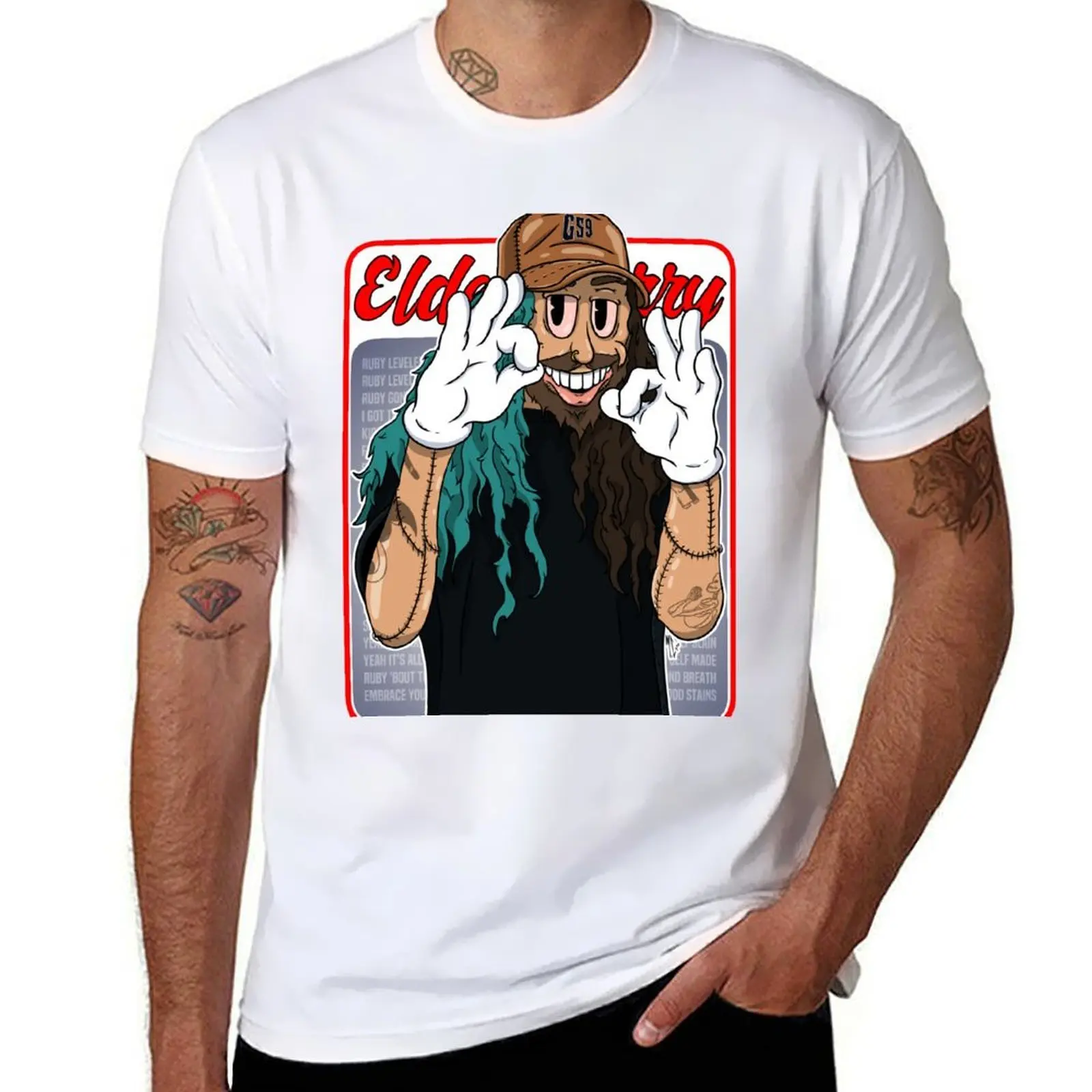 

Ruby Da Cherry Retro Graphic T-Shirt cotton t shirts high quality cotton t shirts man 100% T-Shirt