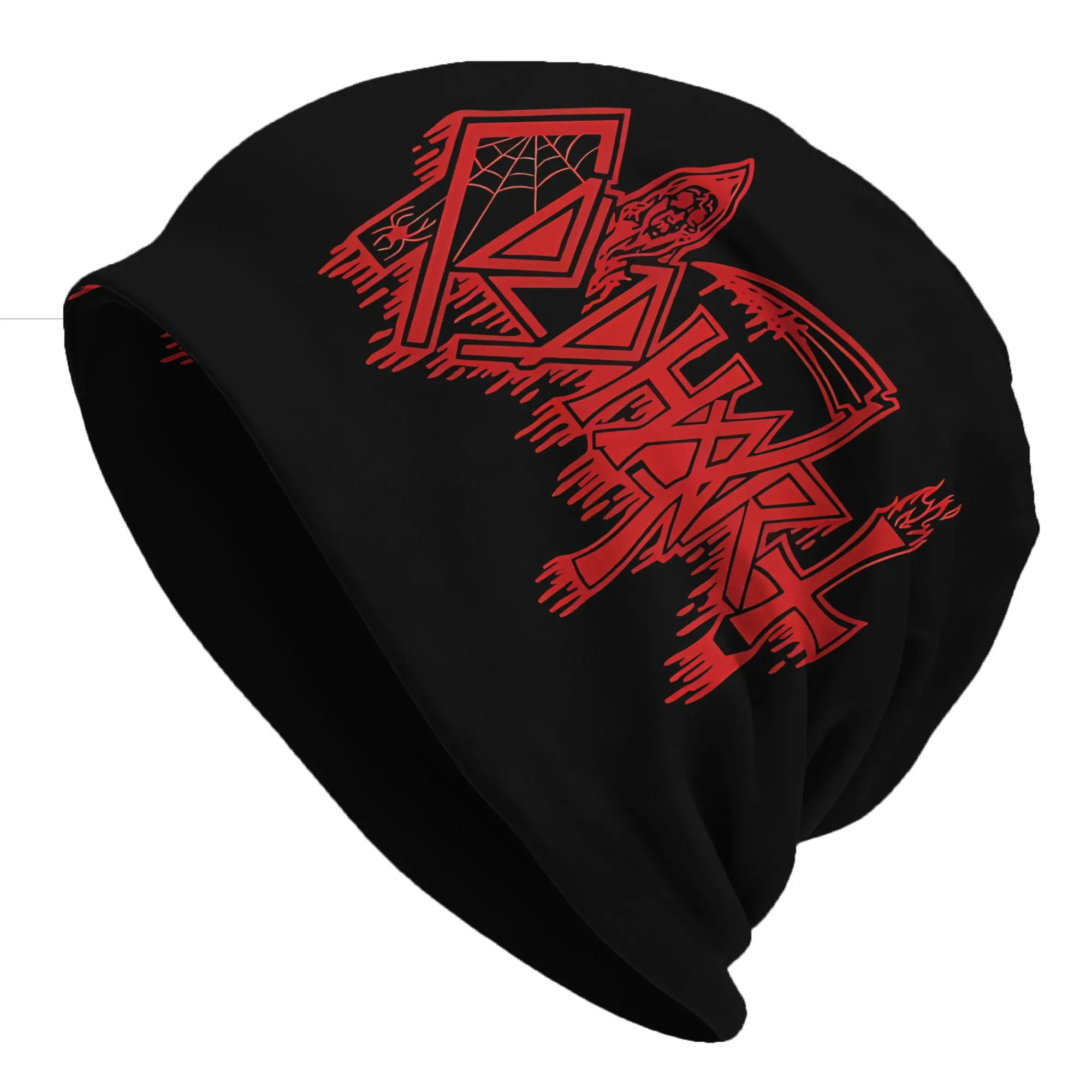The White Creature Hat Autumn Caps Men Women Sleeps Tokens Skullies Beanies Ski Caps Soft Bonnet Hats