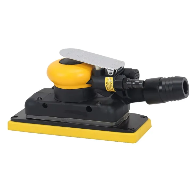 70x198 mm Square Dustless Eccentric Air Pneumatic Random Orbital Sander Drum Sander Machine for Car Wood Sanding Polishing