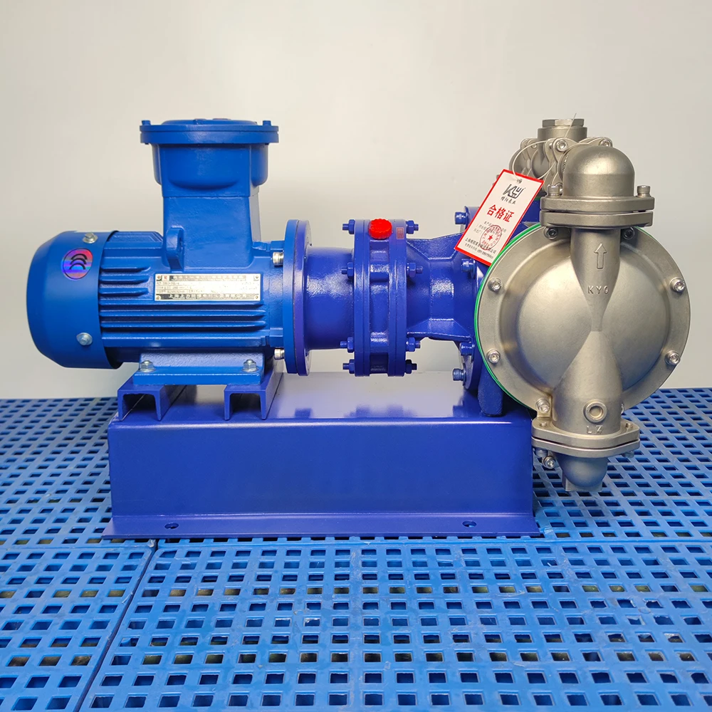 

KYD-32Z4Y4FF High Efficiency and Energy Saving SS304 Electric Pump for Water 100 Lpm Chemical Conveying Electric Diaphragm Pump