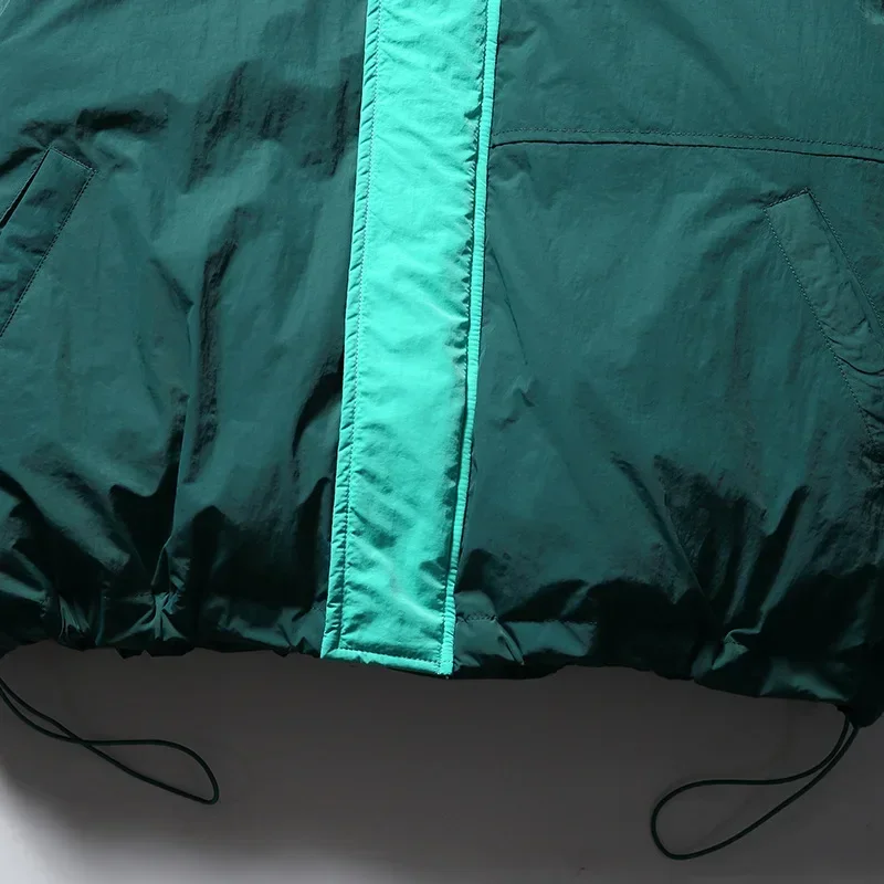 Chaqueta de empalme de algodón con capucha para hombre y mujer, parka informal, cálida, holgada, a la moda, de carga, abrigo de Camping, Cityboy,