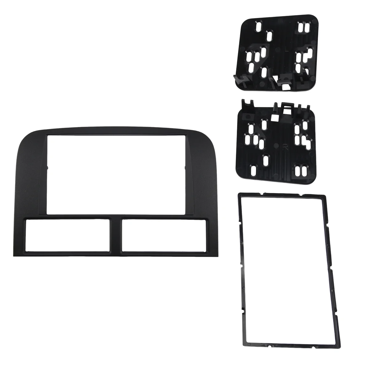 

Car Radio Fascia for Grand Cherokee 1999-2005 Panel Dash Kit Trim Fascia Plate Stereo Console Cover Bezel Adapter