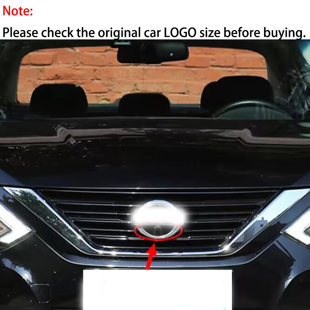 ZJCGO Front View LOGO Parking Camera AHD 1080P Night Vision for Nissan Rogue Select AD Caravan NV350 Urvan Impendulo Serena