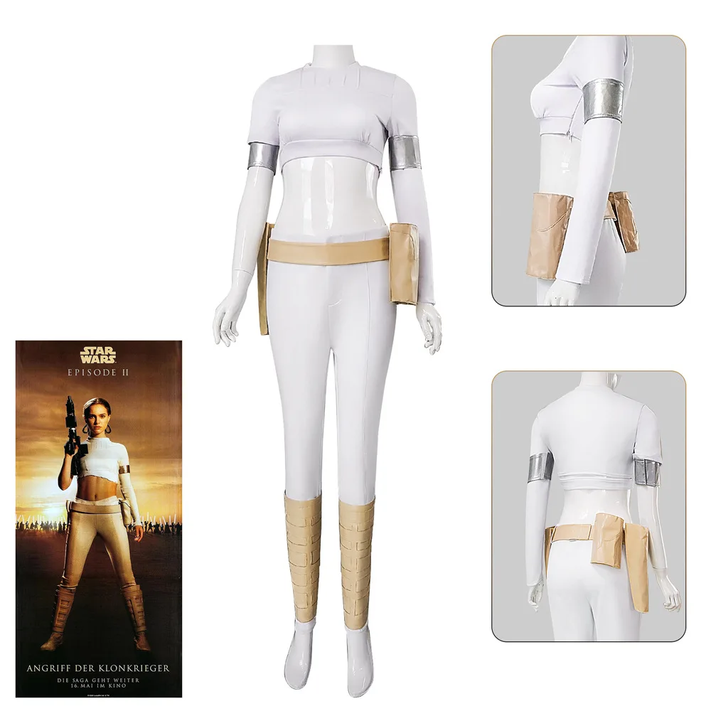 

Adult Padmé Amidala Cosplay, Padmé Amidala Battle Suit Cosplay Costume