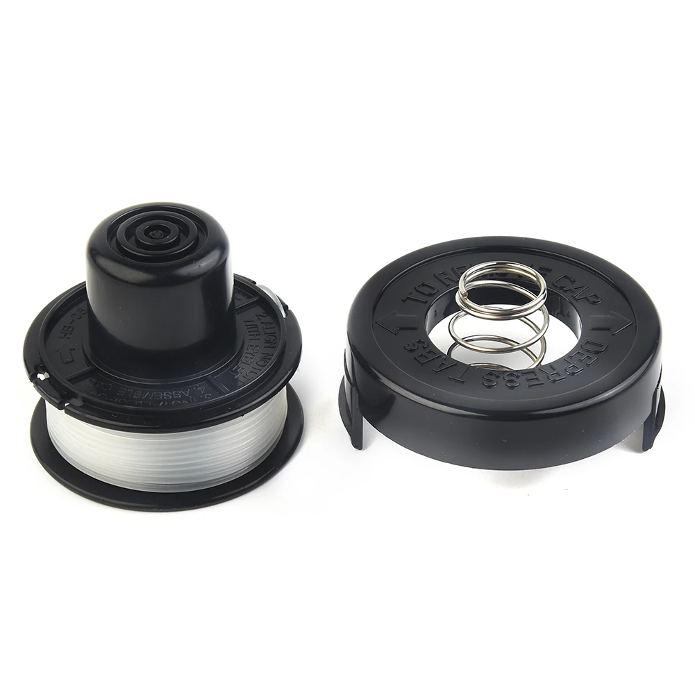 Strimmer Cover Cap And Spool And Line For Black & Decker String Trimmer GL250 Sturdy And Durable Easy To Install