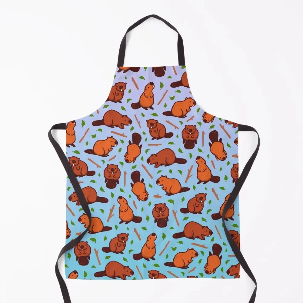 Beaver FevEr Apron custom women's kitchen Woman Kitchen Apron