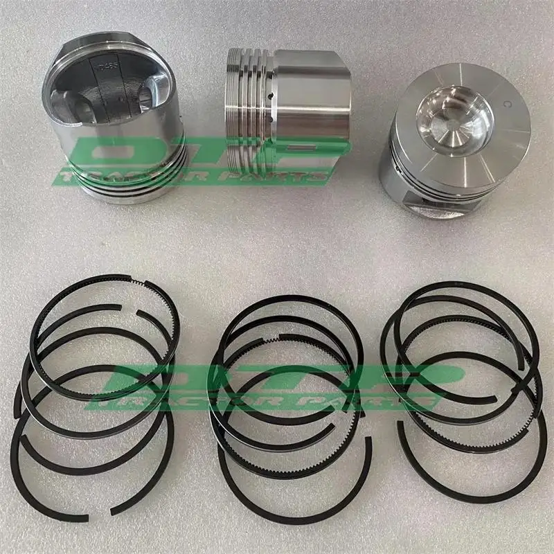 set of Pistons(105AB-04003-1)  and Piston rings (105-04100,105-04002,105-04001),for Fujian Lijia SL3105ABT diesel engine