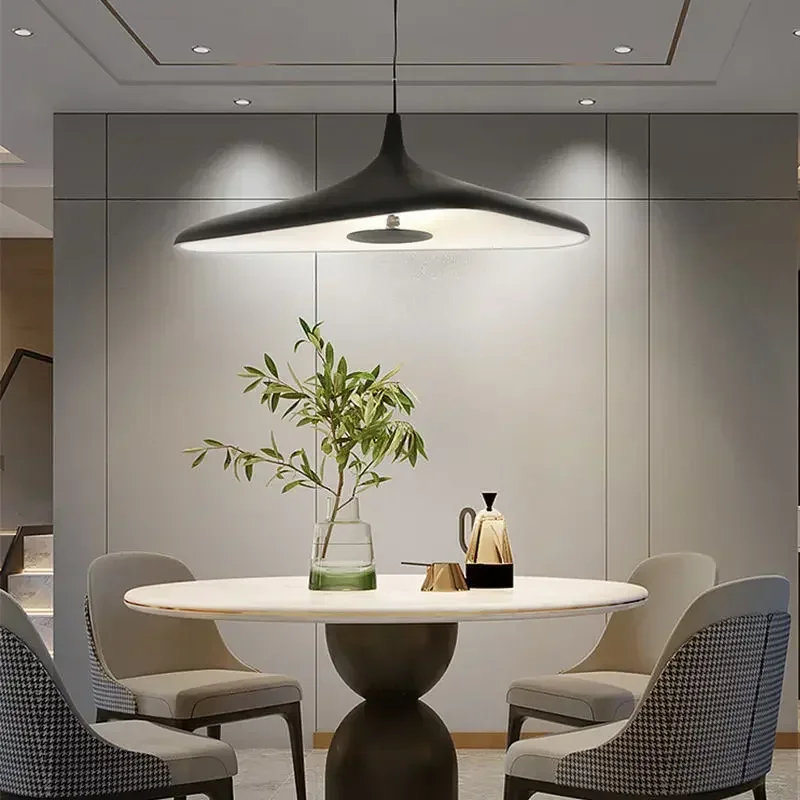 

Nordic LED Chandelier for Living Dining Room Bedroom Teahouse Hanging Lamp Black Decor Interior Lighting Hanging Light Fixture