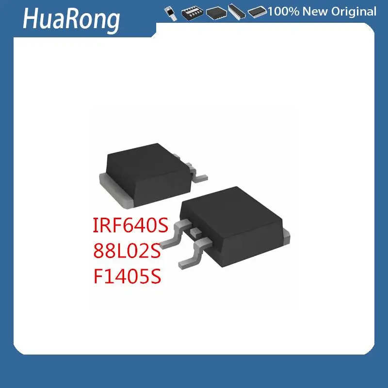 20PCS/LOT     IRF640S   200V 16A    88L02S  AP88L02S   F1405S  IRF1405S   55V 131A  TO-263-2