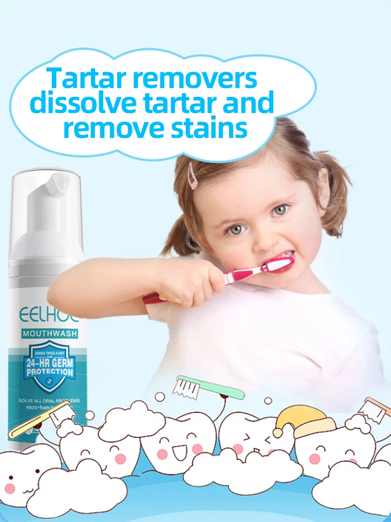 

Tartar removers dissolve tartar and remove stains