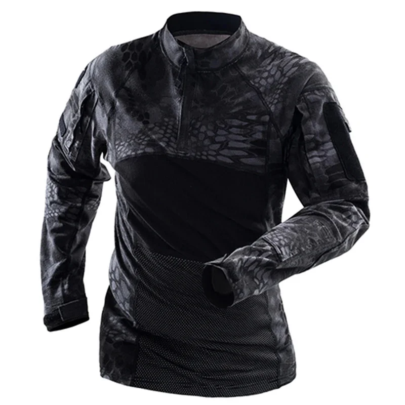 

New Men Combat Shirts Proven Tactical Clothing Military Uniform CP Camouflage Airsoft Hunting Army Suit Breathable Work Clothes