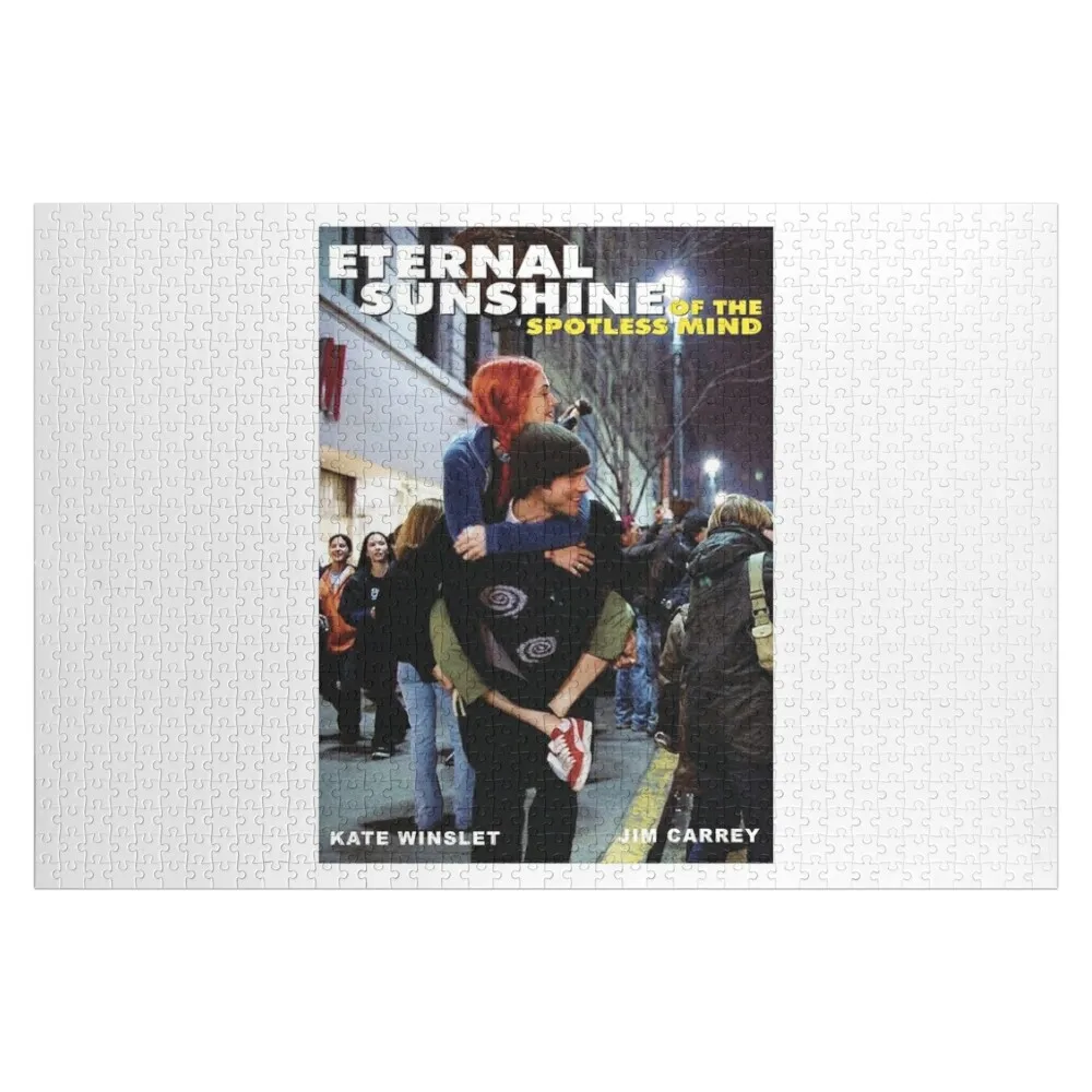 

Eternal sunshine of the spotless mind Jim Carrey and Kate Winslet Poster Jigsaw Puzzle Children Custom Wooden Name Anime Puzzle