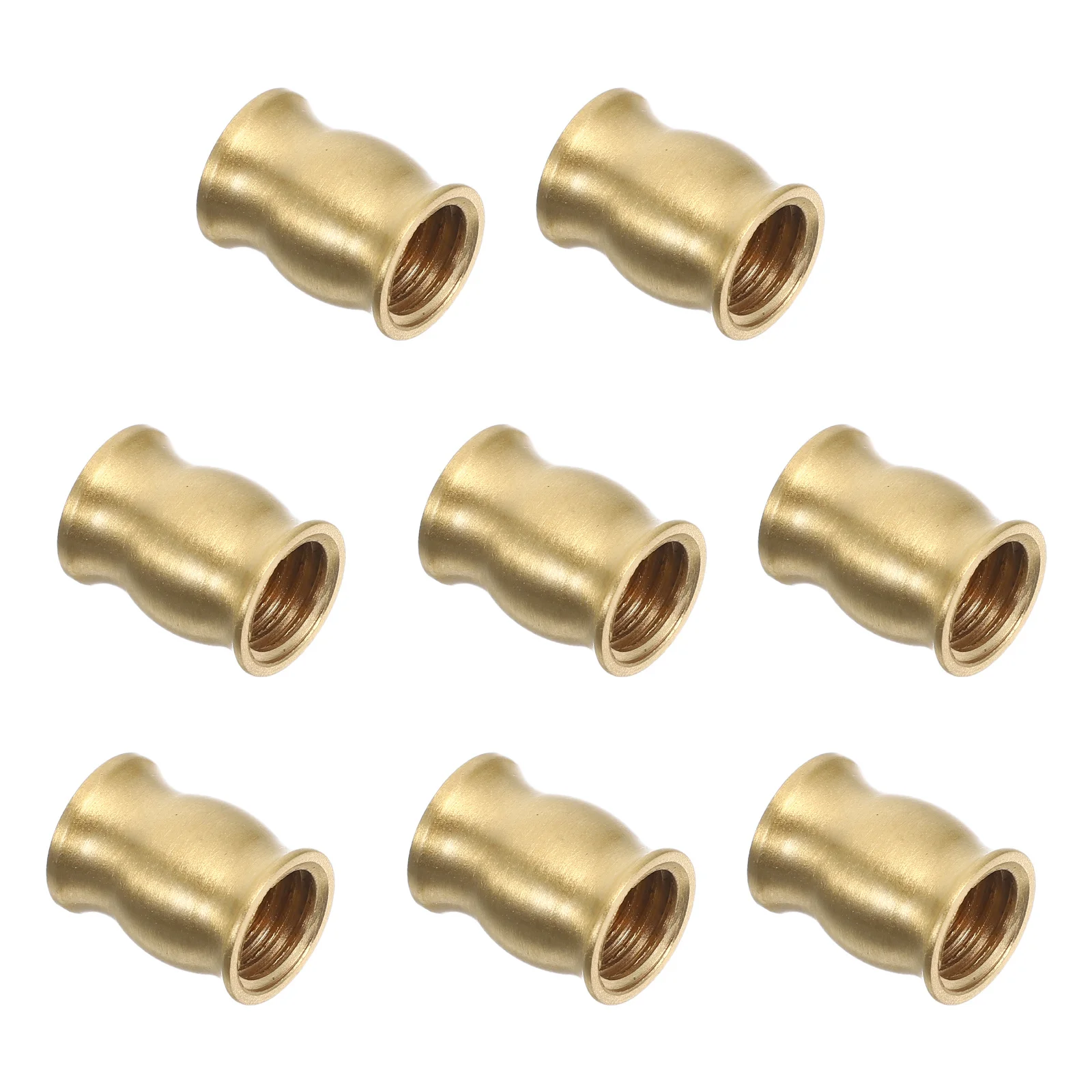 

8Pcs Brass Tray Foot Pads - Solid Metal Decorative Elevators for Cutting Boards Display Trays Furniture Riser Hardware Home