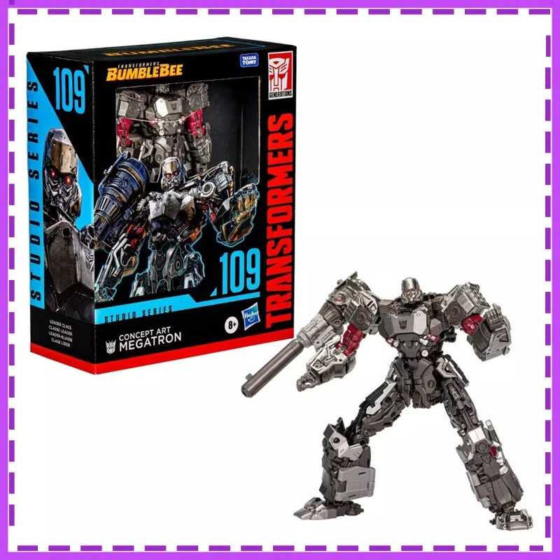 Hasbro Transformers Studio Series Megatron Hydraulic Jack Christmas Gift or Collection Genuine Action Figure Model Toys in Shelf