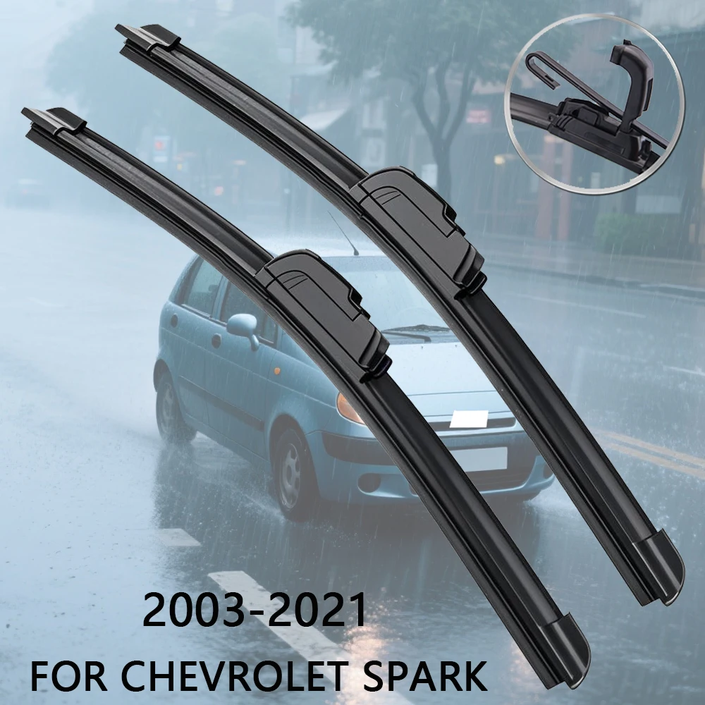 

Car Wiper For Chevrolet Spark 2003-2021 Windshield Rubber Refill Front Window Wiper Auto Accessorie