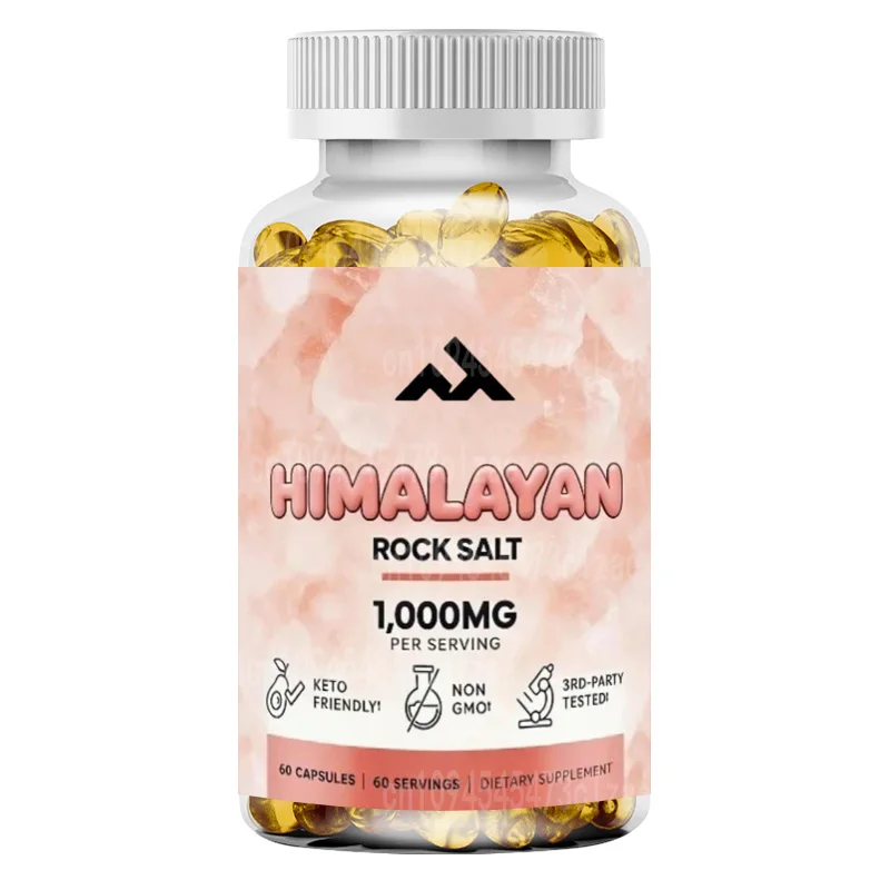 Himalaya Rock Salt Capsules (60 capsules) (1000mg per serving)