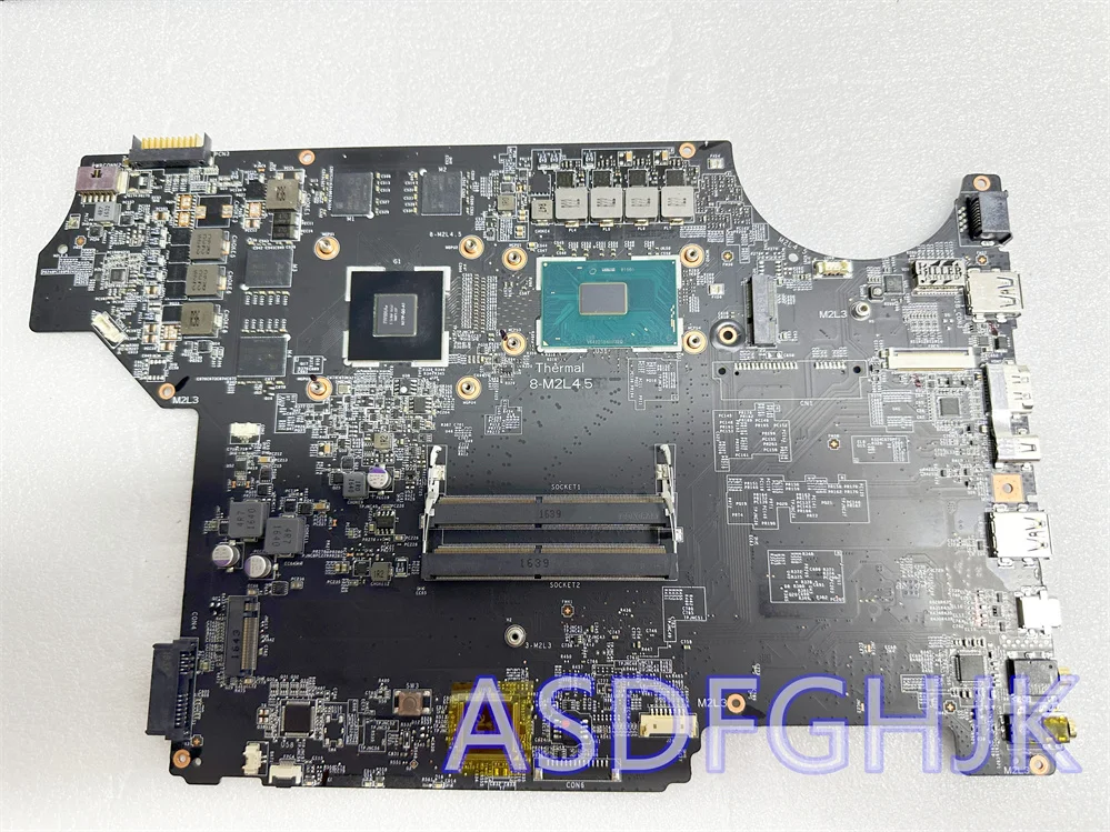 Genuine MS-16J91 VER: 1.0 FOR MSI GE62 GP62 gl62 Laptop Motherboard DDR4 With SR32Q I7-7700HQ CPU AND GTX1050M Test OK