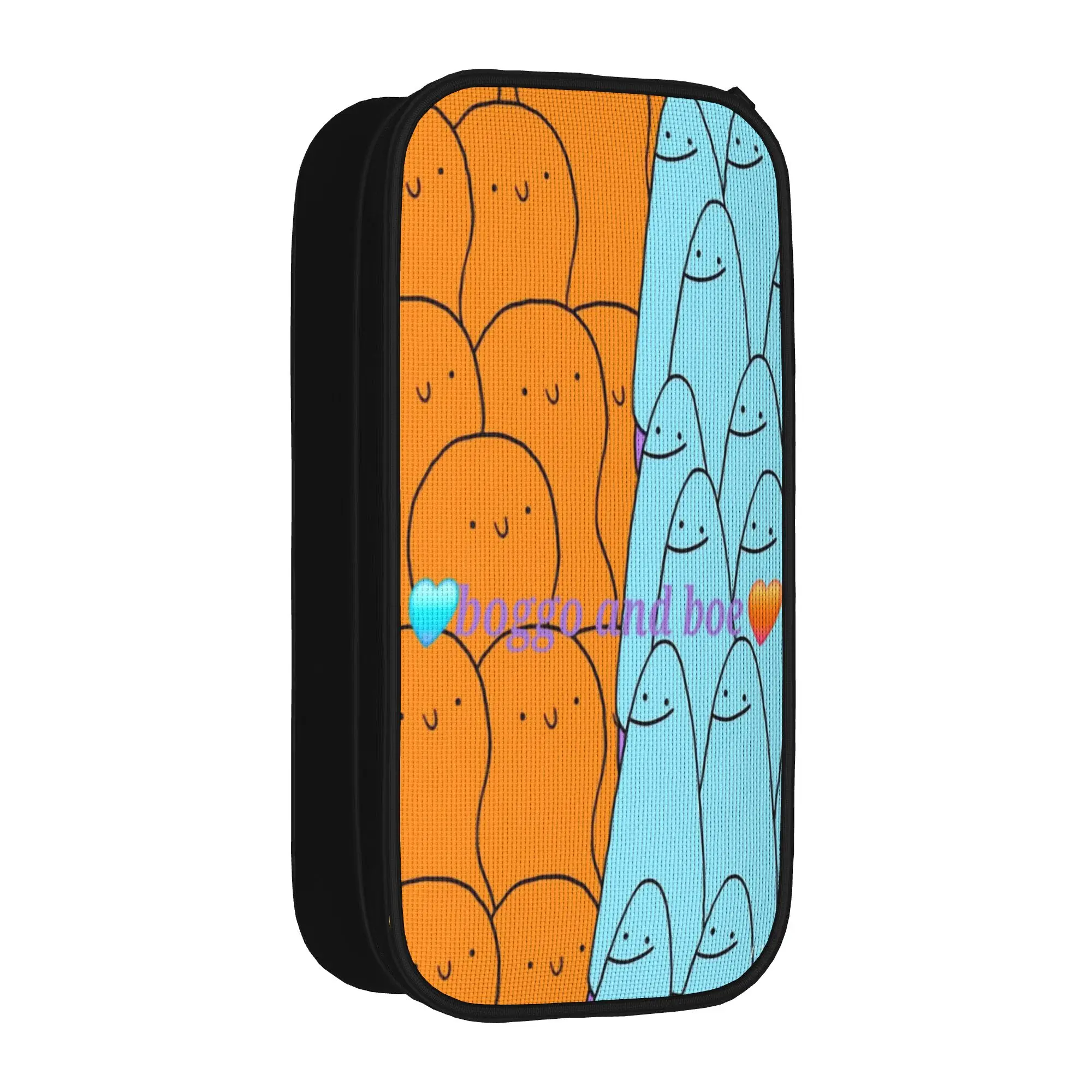 Large Capacity Pencil Case The Land of Boggs  Merch  Double Layer Pencil Box Girl Make Up Bag Gift